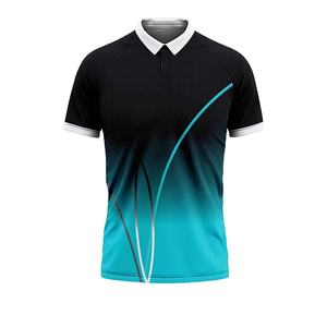 Camiseta de Entrenamiento de Cricket de Alta Calidad, 100% Poliéster, Transpirable, de Secado Rápido, Ropa Deportiva de Equipo, Camiseta de Cricket con Estampado Personalizado - Product Image 3