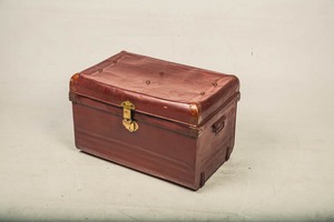 Copper Metal Trunk <b>Box</b> Vintage Style Storage Chest Perfect For Clothes Accessory Storage And <b>Memory</b> Item Storage From India - Product Image 3