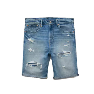 Shorts en jean de qualité pour hommes, service OEM, vente en gros, design personnalisé, prix abordable - Product Image 6