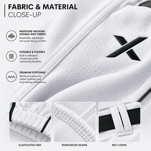 X Sports City – Short de baseball traditionnel personnalisé – Vente flash – Fabricant direct – Respirant – Séchage rapide – 100 % polyester – Unisexe – Multi-usages - Product Image 4