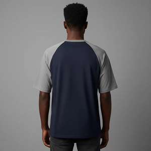 Camiseta de Corte Cuadrado para Hombre, 100% Algodón, Transpirable, Color Personalizado, Logotipo con Impresión Digital, Ropa Urbana, Venta al Por Mayor OEM - Product Image 5