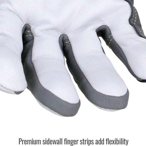 Wholesale Cotton Lined Welding <b>Gloves</b> Anti Cut Leather Work Industrial Safety OEM Customization Hand Protection Heavy Duty - Product Image 3