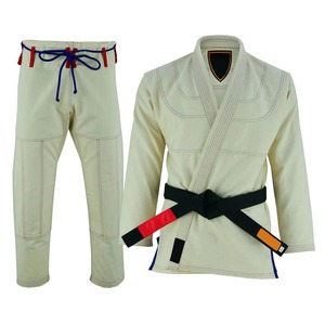 Kimono de Jiu Jitsu Brasileño al por Mayor, Uniforme Personalizado de Marca, para Competencia y Entrenamiento, Tejido de Algodón Perla, Fabricante OEM - Product Image 3