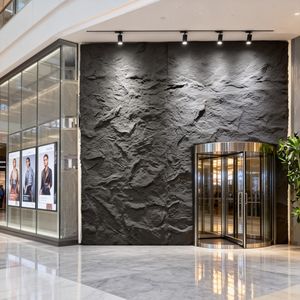 Muestra Gratuita, Diseño Popular, Paneles de Pared de Piedra Artificial de PU Impermeables y Modernos, Botánicos, para Uso en Interiores/Exteriores - Product Image 5