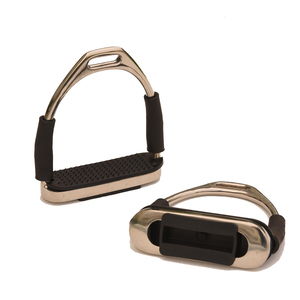 Estribos de Acero Inoxidable para Caballo, Flexibles, Antideslizantes, para Equitación, Silla de Montar Inglesa, Deportes al Aire Libre, Entrenamiento - Product Image 2