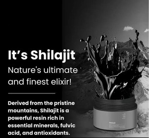 Résine de Shilajit : Superaliment Naturel à Base de Plantes pour Performance Optimale, Concentration, Énergie et Bien-être – Approvisionnement en Gros d'Inde (OEM) - Product Image 2
