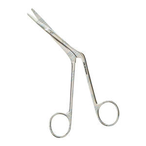 Tijeras de turbinectomía Heymann, cirugía de oreja, nariz y garganta, tijeras quirúrgicas de ángulo curvo, Instrumentos dentales, herramientas médicas - Product Image 1