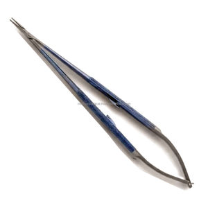 Porte-aiguille microchirurgical Castroviejo en titane de haute qualité Medtrust, 25 cm, pointe droite, instrument microchirurgical en gros - Product Image 4