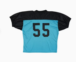 Maillot de football rétro personnalisé pour homme, coupe ample, en maille polyester, style boxy, t-shirt de football court pour homme - Product Image 3
