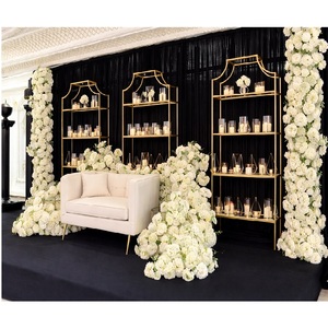 Special Shelves Design Wedding Candle Walls Dreamlike Wedding <b>Backdrop</b> Candle <b>Stands</b> Wedding <b>Backdrop</b> Candle Wall Shelves <b>Stand</b> - Product Image 1