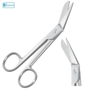 Ciseaux chirurgicaux droits pour dissection, chirurgie générale, certifiés CE, instrument manuel de classe I - Product Image 1