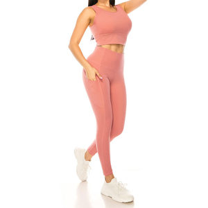 Conjunto de Yoga Deportivo para Mujer, Estilo Moderno, Venta al Por Mayor, Hecho en Pakistán - Product Image 1