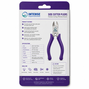 Professional Flush Side Cutter Pliers for Jewelry Making Precision <b>Wire</b> Cutting Tool Stainless Steel Soft Grip Handle DIY <b>Craft</b> - Product Image 6