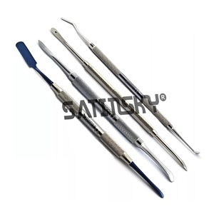 Instrumental de injerto óseo para implantes dentales, elevador de senos, raspador, osteótomo cóncavo, juego de 13 instrumentos dentales de implantes de acero inoxidable - Product Image 4