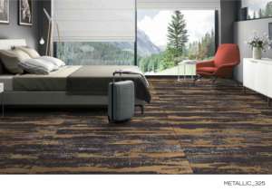 Carreaux de porcelaine de la collection designer, finition métallique, 60x120cm, 600x1200mm, format 24x48, pour une utilisation élégante sur les murs et sols intérieurs. - Product Image 2