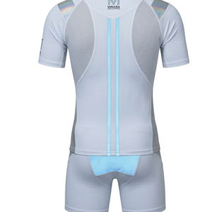 Uniformes de porristas personalizados con pantalones cortos, conjuntos sublimados para equipos de chicas, ropa profesional para presentaciones de baile y animación. - Product Image 4