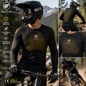 Camiseta sin Mangas de Alta Calidad con Protección Interna, Acolchada, Ligera, Transpirable, de Poliéster, para Ciclismo y Senderismo - Product Image 5