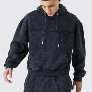 100% Cotton French Terry Oversized Boxy Fit Hoodie and Sweatpants Heavyweight 500gsm Streetwear - Product Image 6
