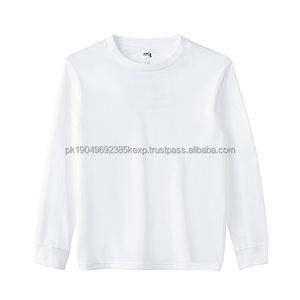 Camisetas de Manga Larga al por Mayor 100% Algodón 210g Cuello Redondo para Hombre - Product Image 2