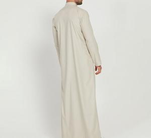 Túnicas para Hombre en Oferta, Material de Algodón y Lino, Mangas Largas, Estilo Casual Musulmán Islámico Dubai, Túnicas Transpirables para Hombre - Product Image 3