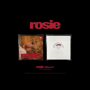 BLACKPINK ROSÉ, primer álbum de estudio 'rosie' (Exclusivo en Corea), CD Electrónico de K-Pop (Papel y Plástico), Coreano para Todas las Edades, Origen Corea, BW-125 - Product Image 4