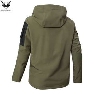 Chaqueta de Pesca Impermeable, Resistente al Viento, Ligera, de Secado Rápido, con Protección UPF 50, Bolsillos con Cremallera, Transpirable, con Capucha, para Hombre - Product Image 2