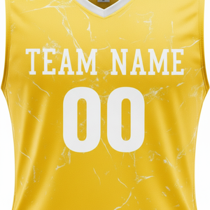 Ensemble de maillots de basket-ball personnalisés durables, tissu en maille respirant, séchage rapide, résistant à la transpiration, uniforme sportif par sublimation - Product Image 2