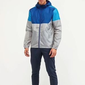 Veste coupe-vent à capuche pour homme, modèle 2024, personnalisable OEM ODM, idéale pour la course à pied et la plage - Product Image 3