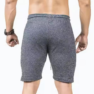 Pantalones cortos deportivos transpirables y ligeros para hombre, de secado rápido, tela que absorbe la humedad, cintura elástica, para entrenamiento deportivo - Product Image 6