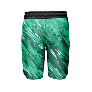 Shorts pour hommes de style vintage tendance, sublimation, respirants, écologiques, séchage rapide, taille mi-haute élastique, personnalisés en polyester et coton - Product Image 2
