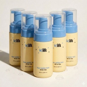 [Kift] Nettoyant moussant carbonaté pour le visage, crème hydratante nettoyante en profondeur, masque à bulles pour les soins de nuit - Product Image 3