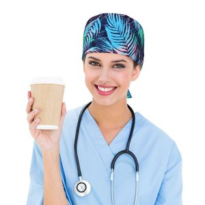Professional High Quality Custom Unisex <b>Scrub</b> <b>Caps</b> Adjustable Doctor Nurse Uniform Quick Dry Breathable Logo Hospital Use - Product Image 2