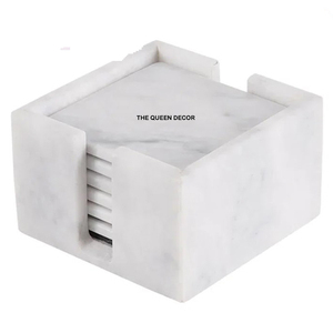 Home and Wedding Table Decoration in Wholesale Price Unique Design Handmade Customized <b>Marble</b> <b>Coaster</b> Natural Finish - Product Image 1