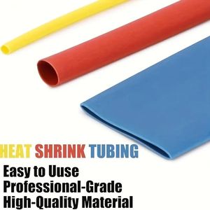 530 ชิ้น ท่อหดความร้อนแบบยืดหยุ่นหลากสี ป้องกันสนิม สำหรับหุ้มสายไฟฟ้า วัสดุและชุดอุปกรณ์ฉนวนสายไฟ - Product Image 4