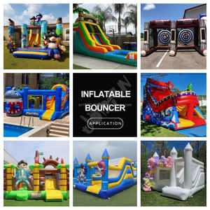 CHIKUN CK 32 Castillo Inflable Comercial con Temática de Superhéroes para Niños, Combo de Brincolín, Tobogán y Zona de Juegos - Product Image 6