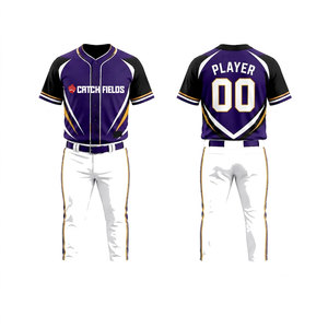 Team Logo Printed Sportswear <b>Set</b> <b>Baseball</b> Uniform OEM 2026 Customized Logo Breathable Men's Softball and <b>Baseball</b> Uniform - Product Image 1