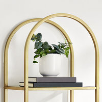 Bibliothèque Etagere en acier W durable Mobilier d'intérieur élégant pour salon ou appartement Fabriqué au Vietnam ODM/OEM
