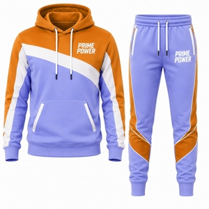 Conjunto Deportivo para Hombre, Sudadera con Capucha y Pantalones Jogger, Dos Piezas, Ropa Deportiva Informal para Gimnasio, Entrenamiento Atlético, Fabricante de Ropa al Por Mayor - Product Image 1