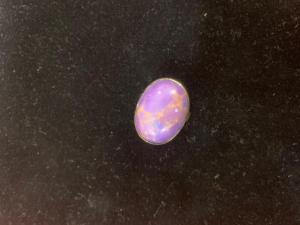 Bague élégante plaquée or avec pierre ovale, taille fixe, bijou de tous les jours pour femme, pierre naturelle, vente en gros de bagues en pierres précieuses - Product Image 1