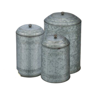 Meilleures ventes : Conteneur de rangement au design tendance, nouveau modèle, bidon galvanisé pour la maison et la ferme, au prix d'exportation - Product Image 3