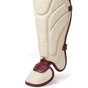 Protège-jambes de baseball en cuir, protection professionnelle, pliable, léger, sangles réglables, fixation sécurisée, ajustement confortable - Product Image 6