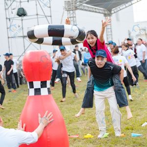 <b>Bowling</b> Team Building Viet Nam PVC Ensure safety in transit All Seasons Inflatable Thuy Linh Easy to install and portable - Product Image 3