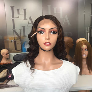 Factory Price 100% Raw Virgin Vietnamese Human Weft Lace Bundle <b>Wig</b> Deep Wave <b>Brown</b> Color Super Double Drawn Hair Extensions - Product Image 3