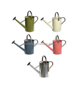 กระป๋องน้ำชุบสังกะสีโลหะดีไซน์คลาสสิกสำหรับสวนและฟาร์ม - Product Image 1