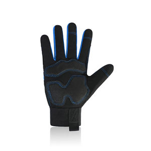 Guantes de Seguridad Duraderos con Palma Acolchada de Cuero para Manejo de Materiales en Almacenes y Reparación Automotriz, Diseño Casual - Product Image 4