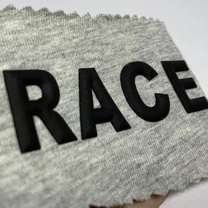 Autocollant en silicone thermocollé OEM ODM, étiquette de transfert 3D en silicone pour vêtements, logo en caoutchouc de silicone en gros pour marques - Product Image 6