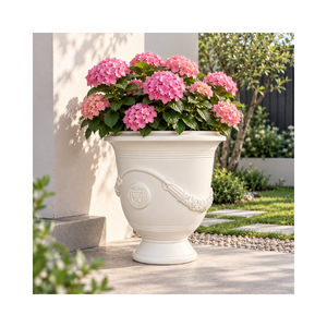 Wholesale Fiberglass Urn <b>Planter</b> Pots Lightweight Classic Decorative Flower Containers For <b>Outdoor</b> Garden Landscape Projects - Product Image 1