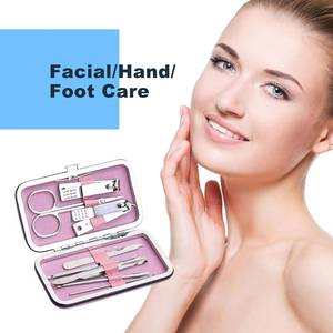 7 In 1 Stainless Steel Nail <b>Kit</b> With Case Portable <b>Manicure</b> Tools Set For Adults Classic Style - Product Image 3