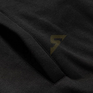 Sudaderas con capucha para hombre con cremallera completa de manga larga con estampado personalizado a la venta sudaderas con capucha térmicas cálidas de invierno para hombre de Color azul y negro - Product Image 4