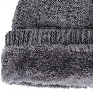 Bonnets en laine de style moderne fabriqués au Pakistan, couleur unie, logo personnalisé, bonnets pour adultes pour l'hiver. - Product Image 5